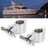 2pcs Top Hinged Jaw Slide Boat Pin & Cam Clamp Marine Yachts Fitting Hardware