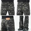 Mark Fairwhale Men's Camouflage Slim Fit Flare Cargo Pants