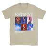 KATSEYE K-pop Girl Group "Beautiful Chaos" Stage Photo Grid Print T-Shirt | Unisex Cotton Casual Short Sleeve Concert Merch Top