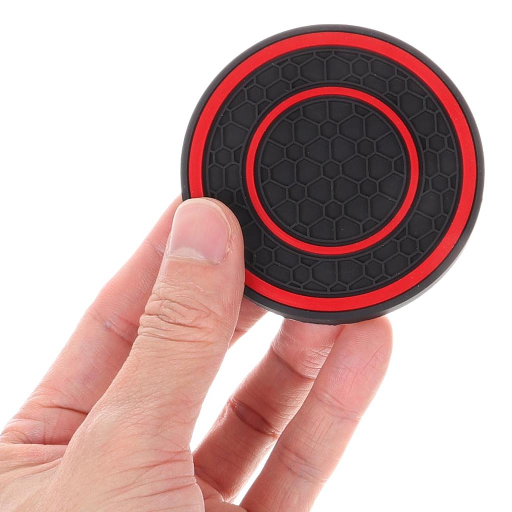 GLEAVI Car Coaster Car Interior Decoration Non-Slip Drink Coaster Car Cup Mat Cup Holder