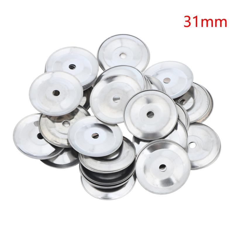 Cymbal Percussion Tambourine Rings 50PCS Sturdy Ching Drum Rings for Music Enthusiasts Stage Performances Festival Events