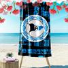 Arminia Bielefeld Print Beach Towel, Large Soft Quick Dry Towel for Beach Camping Swimming