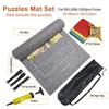 Puzzle Professional Roll Mat Blanket Felt Mat Up To 1500/2000/3000 Pieces Accessories Puzzle Portable Travel Storage Bag