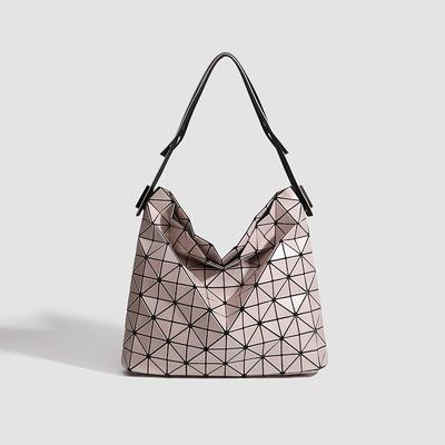 Trendy Japanese New Underarm Bag Casual and Versatile Commuting Bag Geometric Diamond Large Capacity Single Shoulder Handbag