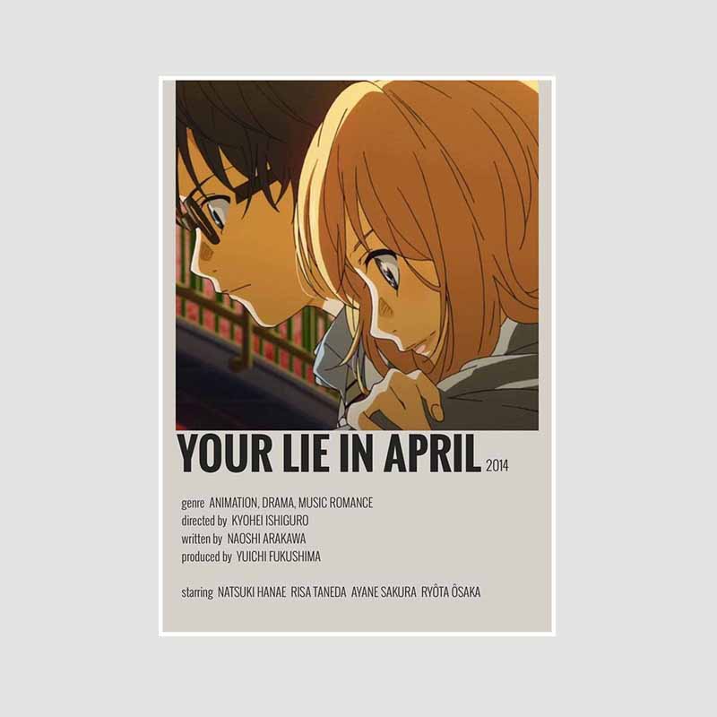 Classic Anime Collection Poster My Hero Academia Spirited Away Retro White Paper Posters Wall Prints Pictures Home Decor Room Decoration Art Painting