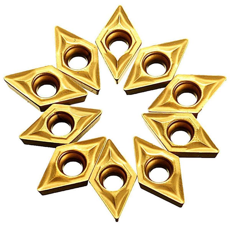 Carbide Inserts Wear-resistant Strong Shock Resistance High Toughness 10pcs