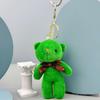 Portachiavi Ciondolo Tuta Peluche Orsacchiotto - Piccolo Giocattolo Regalo