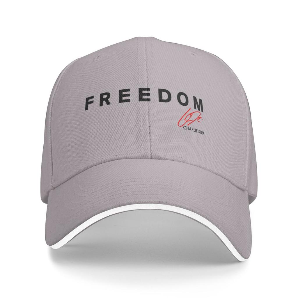 Charlie Kirk Freedom Baseball Caps Snapback Baseball Hats Breathable Casual Casquette Outdoor Unisex