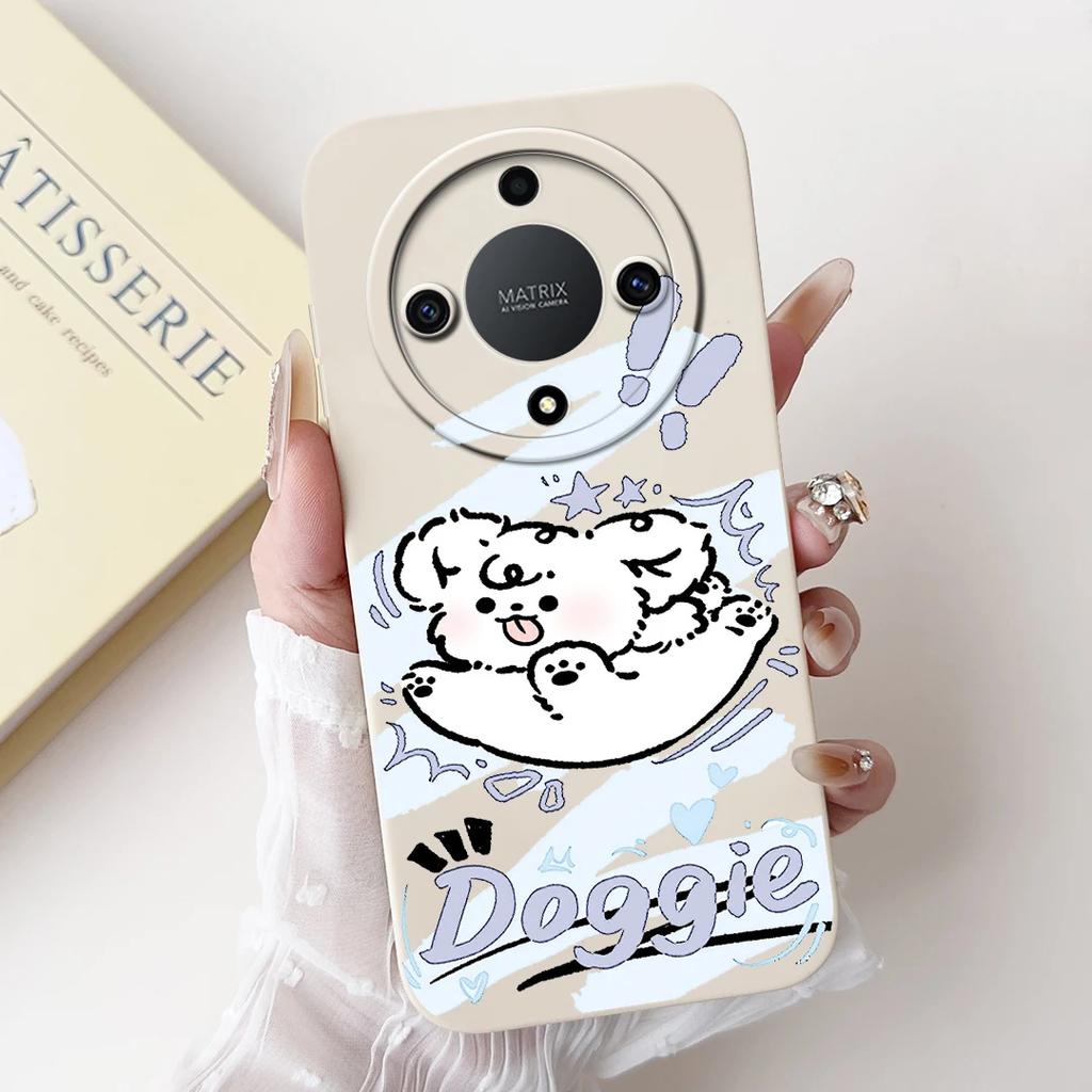 For Honor Magic5 Lite 5G Case Cute Cartoons Duck Silicone Soft Back Cases For Magic6 Lite 5G Cover Magic 5Lite 5G Bumber Shell