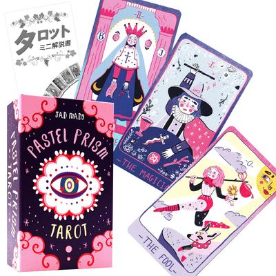Pastel Prism Tarot Reading Japanese Instruction Manual Authentic Tarot 78 Cards Tarot, Instructions, Included, Cards,