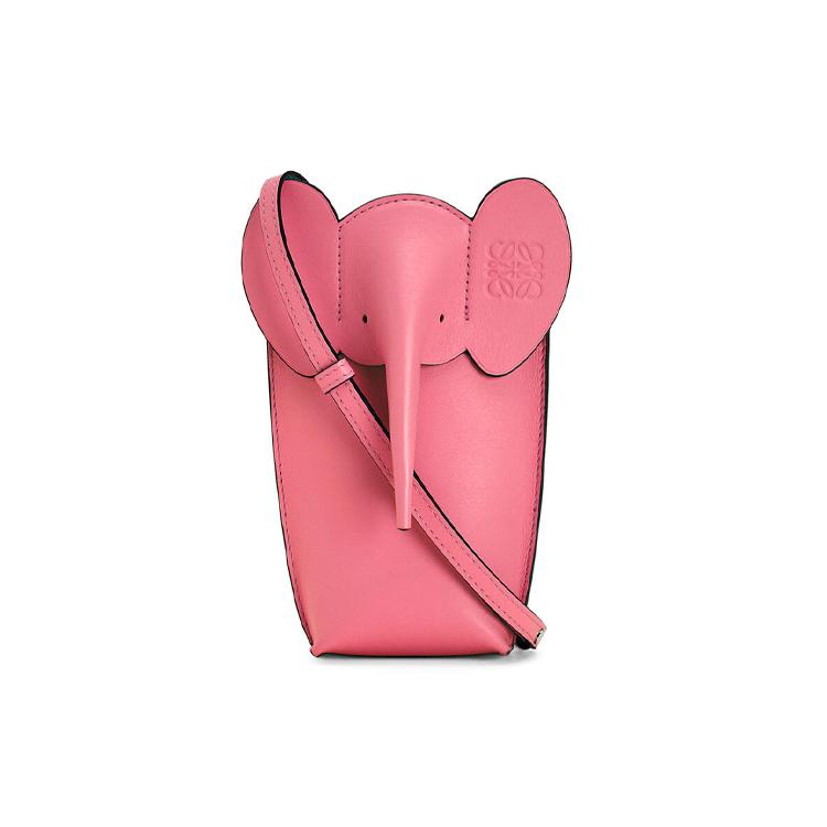 

New LOEWE Calfskin Handheld Shoulder Bag, Crossbody Bag Women s Light Pink/Candy Color C623B02X03-3900 8.1*4.1*18.0CM