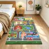City Adventure Playground Non-Slip Home Carpet Design for Office Decor Living Room Bedroom Gift