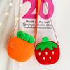 Strawberry Carrot Plush Shoulder Bags Cute Fruit Crossbody Bag Candy Bag Kids Plush Bag  School Bag