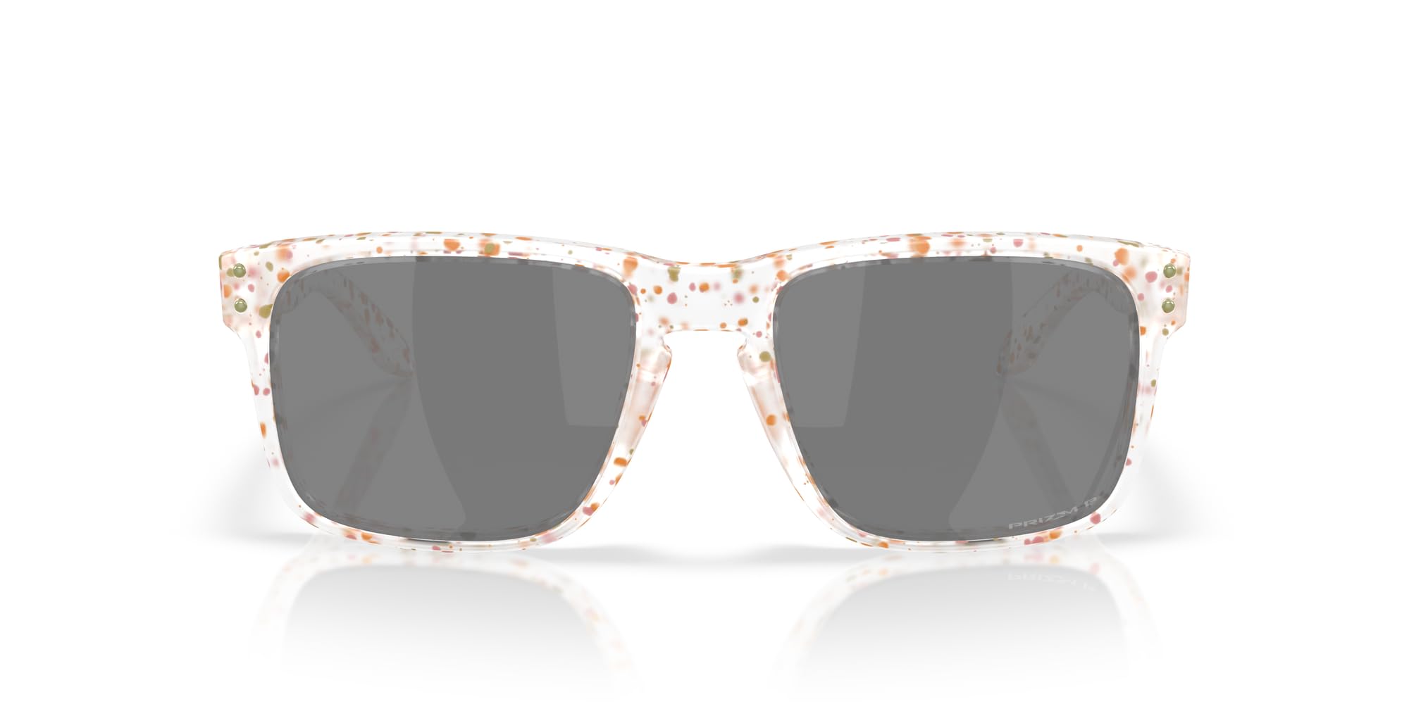 

Oakley Sunglasses Frame Color Matte Clear Lens Prizm Black 56mm 0OO9244, (Front) Terrazo, Color Polar,