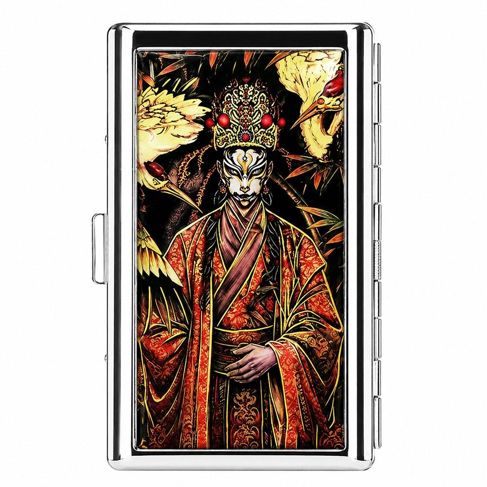 Vintage-Style Vintage Card Case Versatile Design Metal Material Cash Case Multi-function Easy Snap Card Holder ID Card Holder