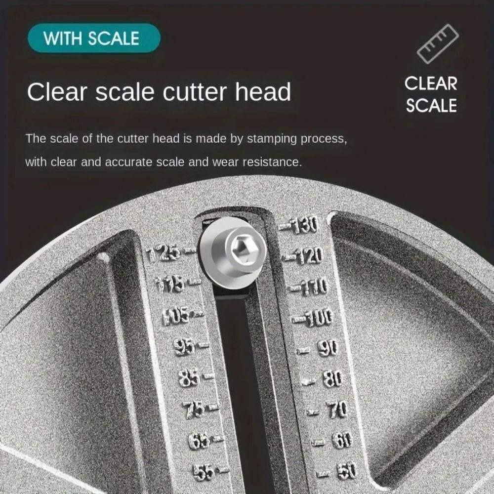 45-130mm Round Hole Saw Positioning Bit Electric Drill Drilling Bit Tool  Aluminum-plastic Board