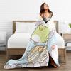 Sumikko Gurashis Warm Soft Blanket  Kids Plush Throw Blanket Novelty Couch Chair Flannel Bedspread Sofa Bed Cover
