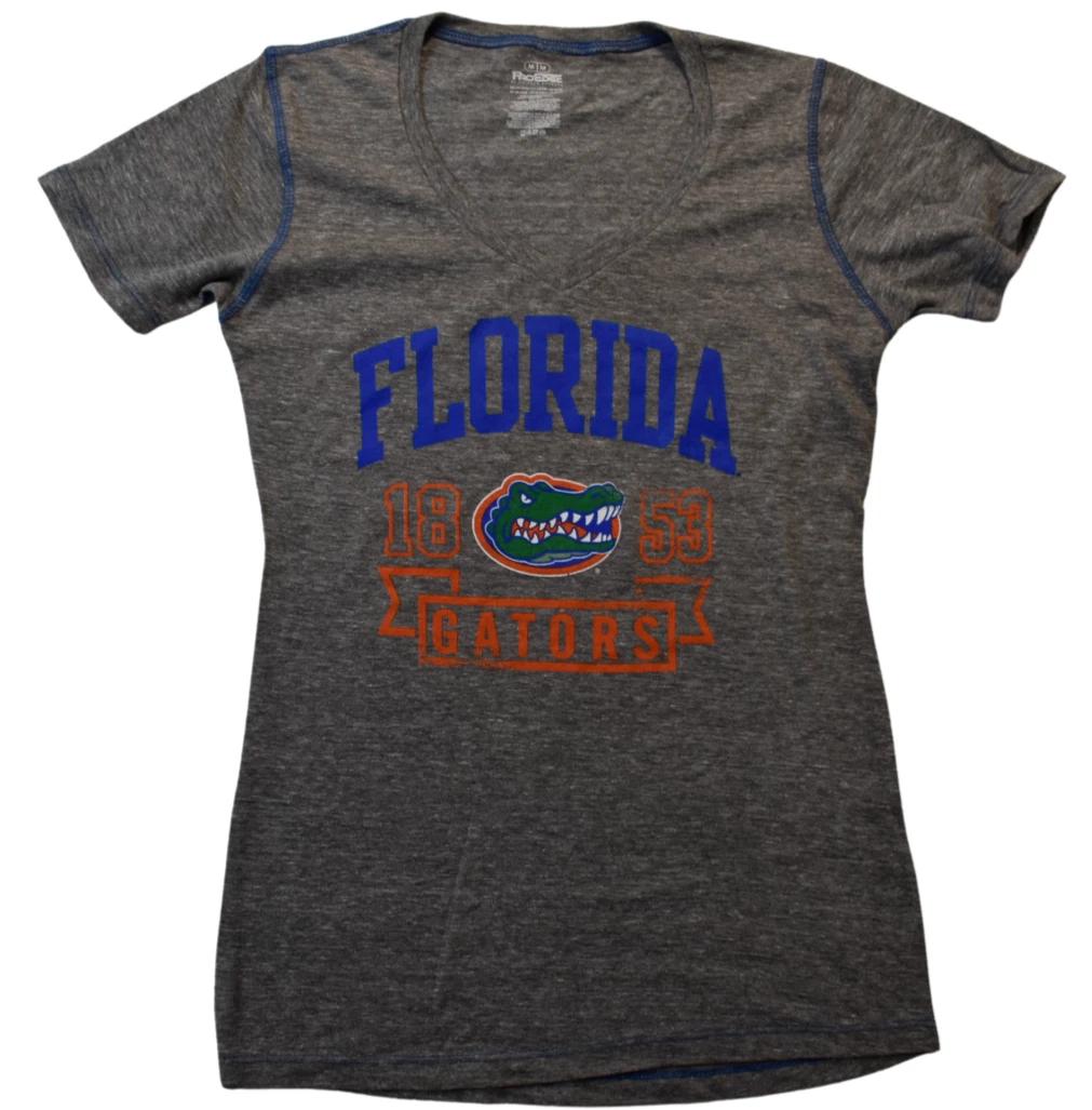Pro Edge Juniors Florida Gators 1853 Gray Shirt New S, M, L 3XL