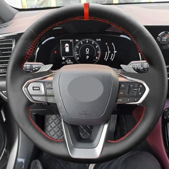 Red-Line Steering Wheel Leather Cover For Lexus NX260 NX350 NX350h -2024
