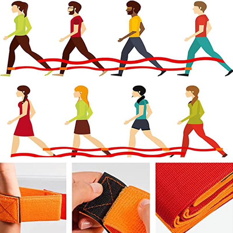 Kids Outdoor Sports Toys Large Footsteps Game Training Equipment For Kids Adults Teamwork Funy Games Interactive Plaything Props