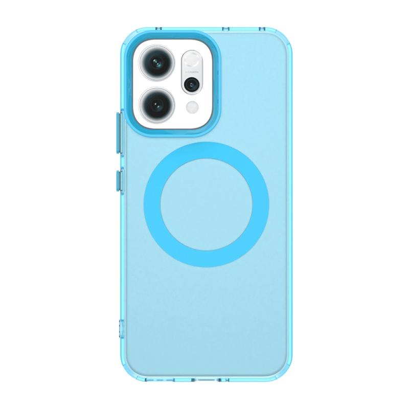 For Reno 14 Pro Case Cover OPPO Reno 14 Pro 5G Capas Shockproof Armor Bumper Annular Magnetic Colour Clear Fundas Reno 14 Pro
