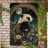 Retro Metal Sign Cute Pets Wall Decor Tin Plate Art for Living Room Bar Cafe