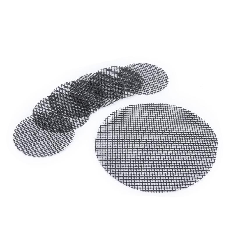 50Pcs/set Flower Pots Hole Mesh Pad Bonsais Pots Bottom Grids Mat Mesh Round Drainage Mesh Hole Screens Round Pads