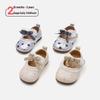 Spring Lace-Decorated Toddler Leather Shoes - Stylish Soft Sole for Little Princesses