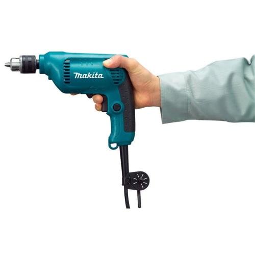 Makita Vrtačka s proměnnou rychlostí Kování 10 mm Dřevo 25 mm 6412 (Kov/kovy)
