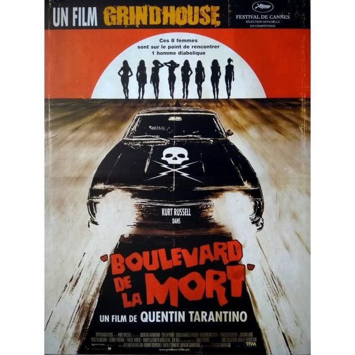 

Boulevard de la Mort Affiche Cinéma Originale Petit Format (53x40cm Roulée) Quentin Tarantino