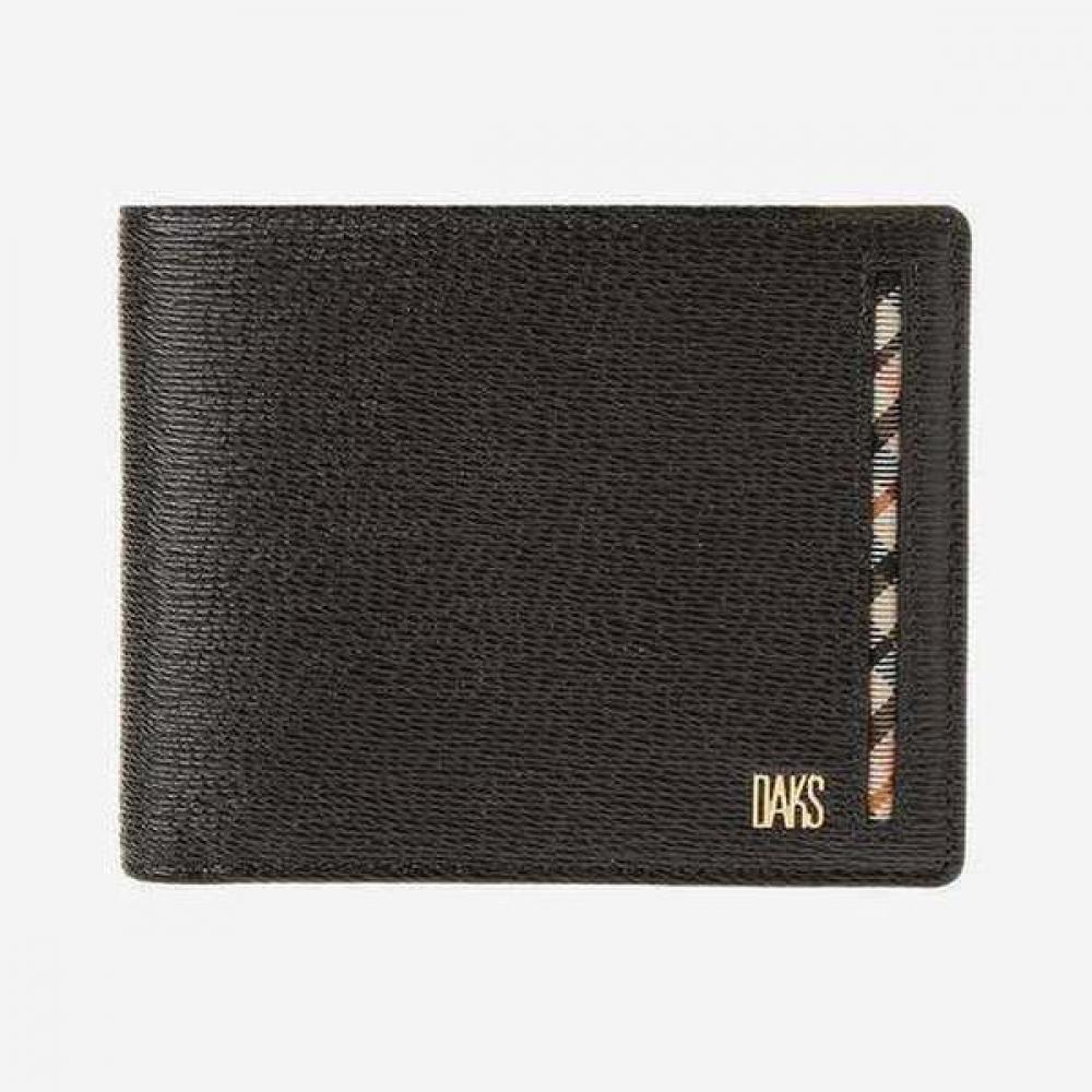

Daks Dark Brown Diagonal Check Wallet Dbwa3e914 Single option