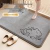 Yinshang Bathroom Absorbent Non-Slip Floor Mat