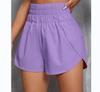 Women High Waist Elastic Sports Shorts 2022 Spring Summer