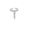 2026 New Various Styles 5A Cubic Zirconia CZ Charm Tassel Chain No Piercing Elegance Women Ear Cuff Clip on Earring