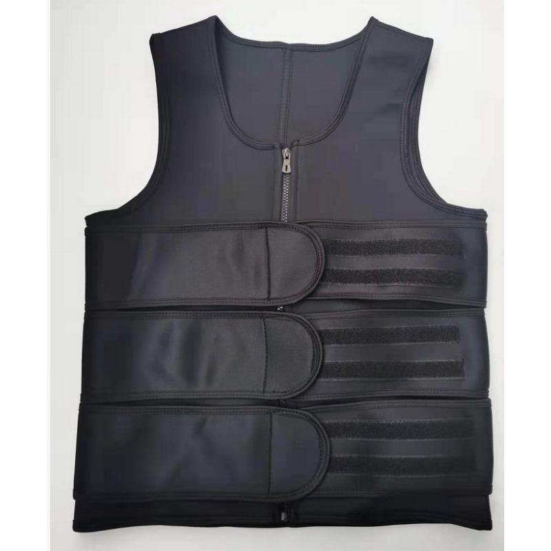 Men Neoprene Sweat Waist Trainer Body Shaper Fitness Slimming Vest