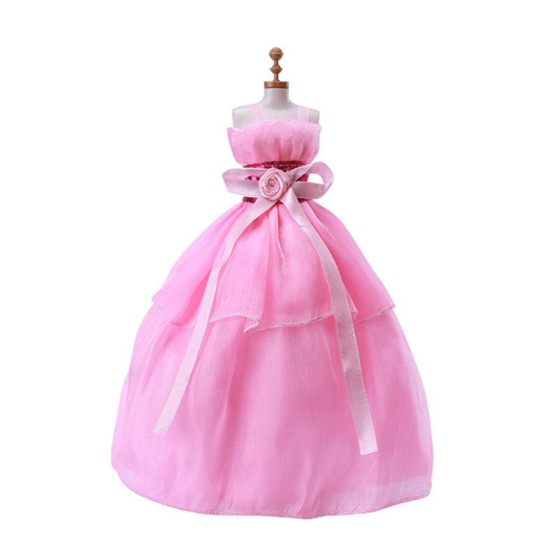 1 Set Of Handmade Fashion Princess  Dresses Clothes For Dolls With A Height Of 30cm (without Dolls)