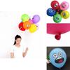 Adorable Big Eyes Smiley Latex Balloons 12 Inches Colorful Decorative Party Pack