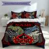 3pcs Custom Name Dungeons & Dragons Set,Includes 1 Duvet Cover and 2 Pillowcases,All-season Bedroom Decor
