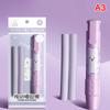 Pressing Cartoon Pencil Eraser Pen Type Cute Eraser Replaceable Rubber Core School Student Rubber Eraser Kid Gifts Office Eraser