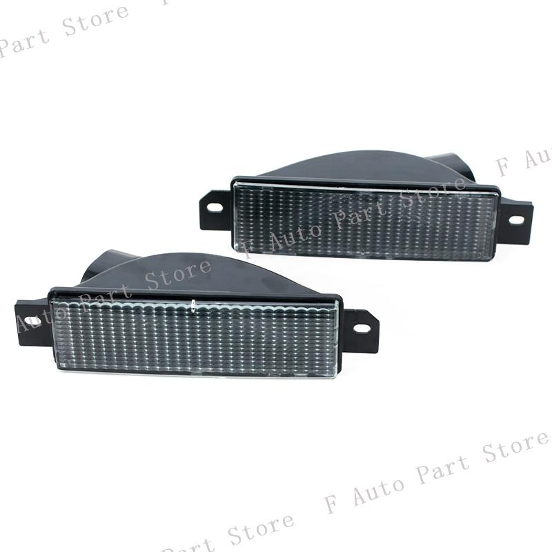 1Pair 63131380965 63131380966 Front Bumper Indicator Turn Signal Light Fog Lamp No Bulb For BMW 3 Series E30 1987-1990 1991