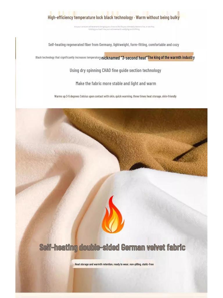 Unisex Kids' Slim-Fit Half-High Collar Fleece Long-Sleeve T-Shirt for Autumn/Winter (2025)