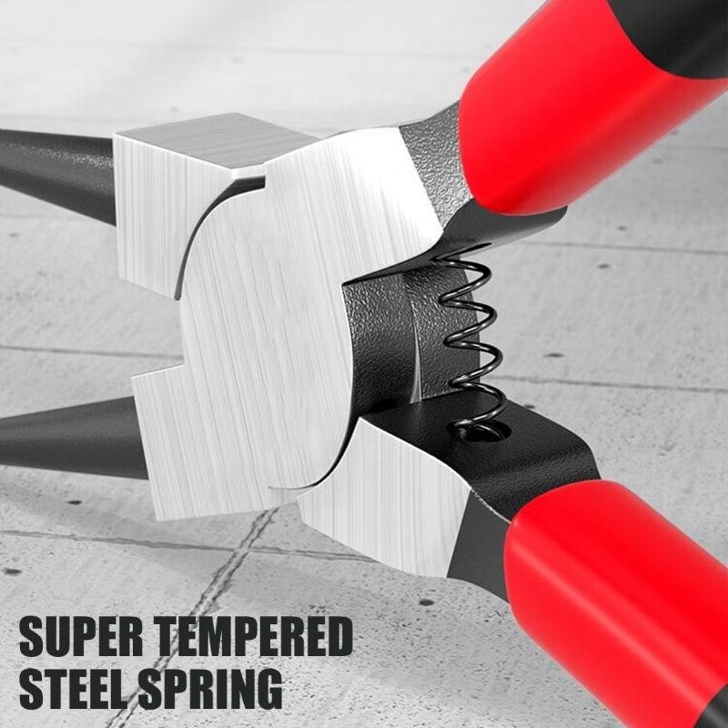 5inch Snaps Rings Pliers Double Purpose Circlip Pliers Snaps Rings Fixed Hardware Repair Manual Tool Internal External