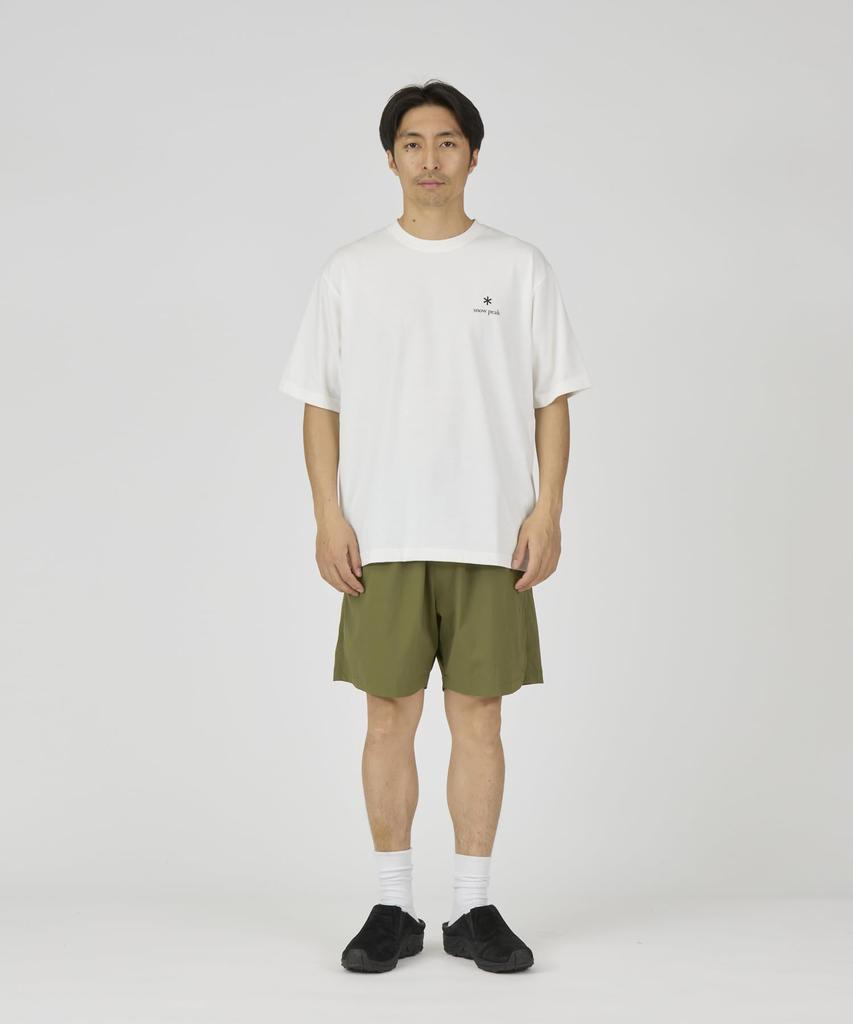 [Snow Peak] New Standard Easy Shorts NSD-PT-25AU003 Half Pants Shorts Men's Women's OLIVE L