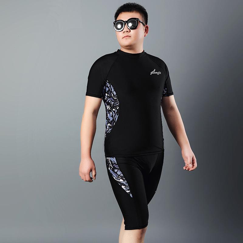 Herren Übergröße Sonnenschutz Badehosen Set