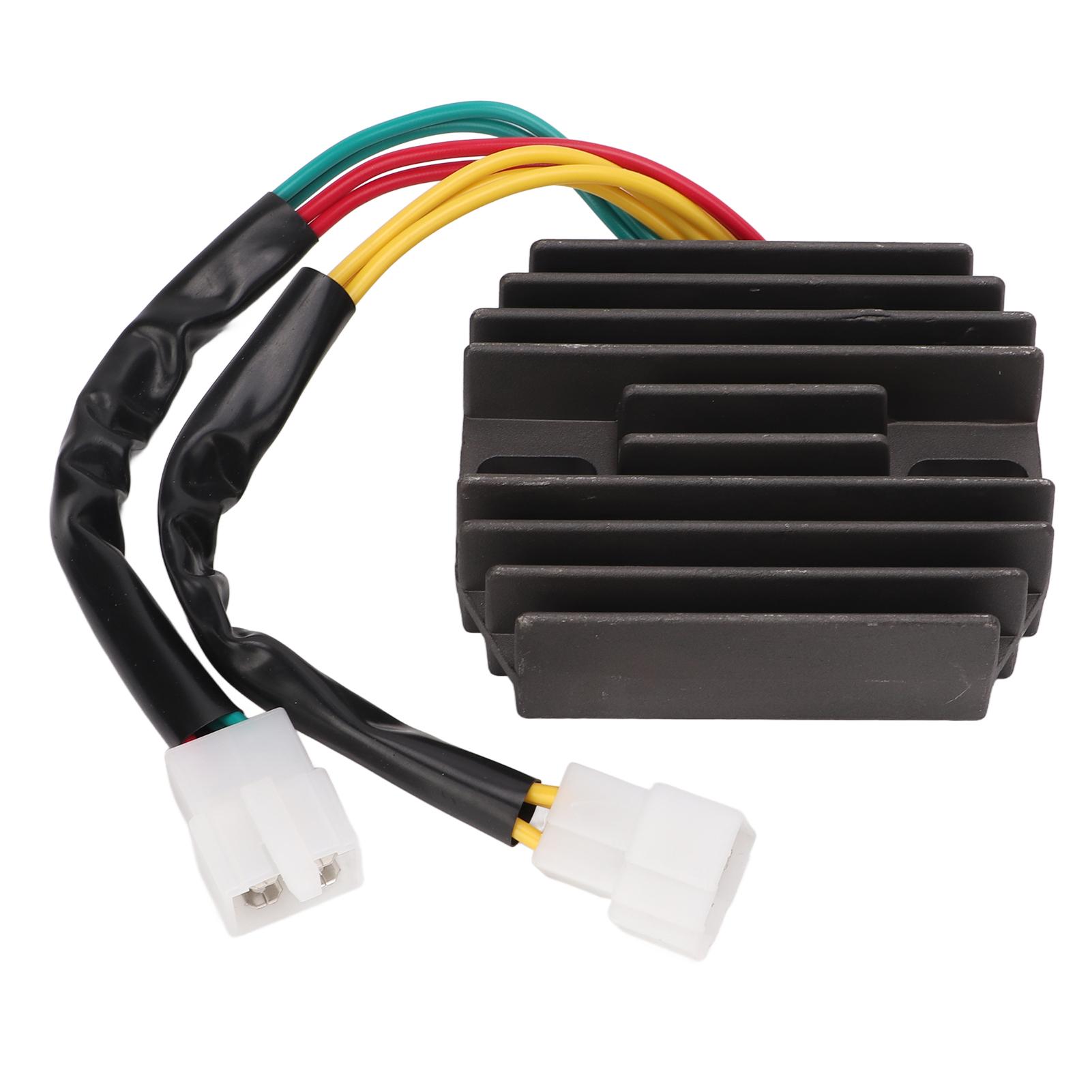 

12V Motorcycle Regulator Rectifier Aluminum Alloy T1304040 Replacement for DAYTONA 675 2006‑2013