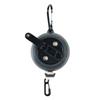 Portable Plastic Adjustable Clothesline Windproof Anti-slip Retractable Clothesline 10M Clothes Drying Rack Rope Outdoor