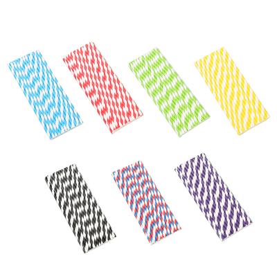 25 קשיות נייר חד פעמיות מקל קישוט מסיבה קינוח קש סביבתי בעבודת יד