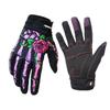 Rękawice motocyklowe Demon Claw do jazdy na rowerze z kością i stawem Rękawice wyścigowe do roweru górskiego Rękawice, Rękawice, Logo, (Różowy, Mały)