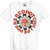 Red Hot Chili Peppers Unisex Koszulka Aztec White (L)