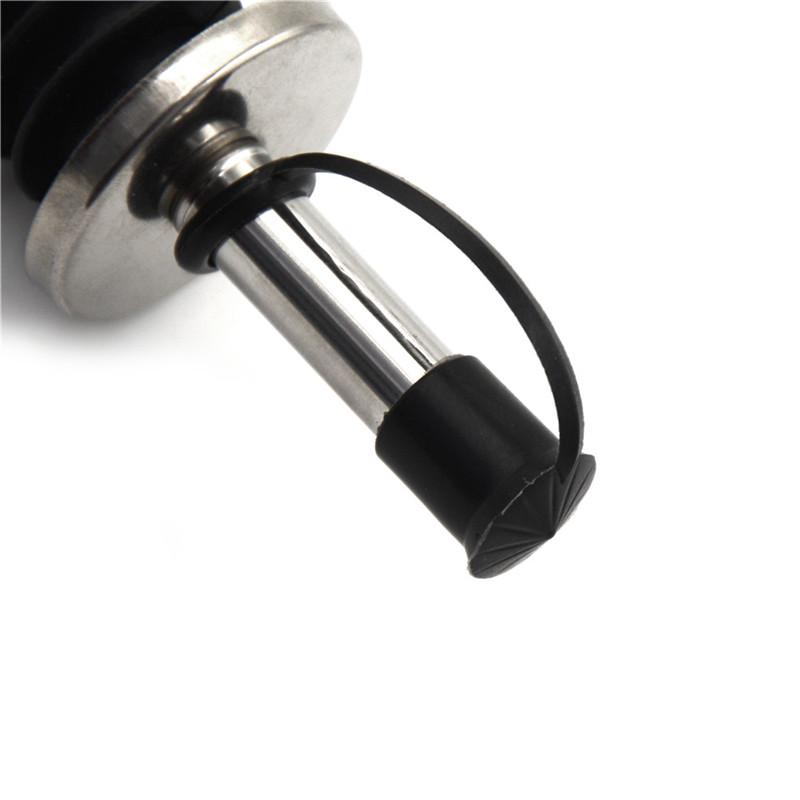 1Pcs Stainless Steel Wine Olive Oil Liquor Free Flow Bottle Pourer Dispenser Spout